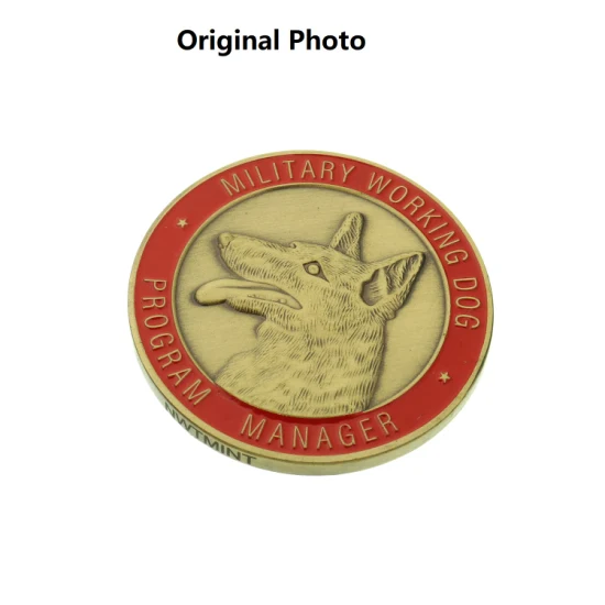 손쉬운 맞춤화: 골동품 해병대 군상 기념 도전 동전, 메달리온 동전
