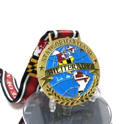 아연 합금과 금속으로 만든 기념품 금메달을 운영하는 도매 맞춤형 3D 스포츠